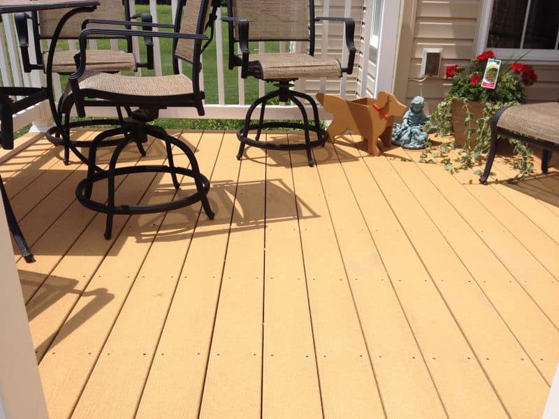 Hagerstown Composite Deck Cleaning after