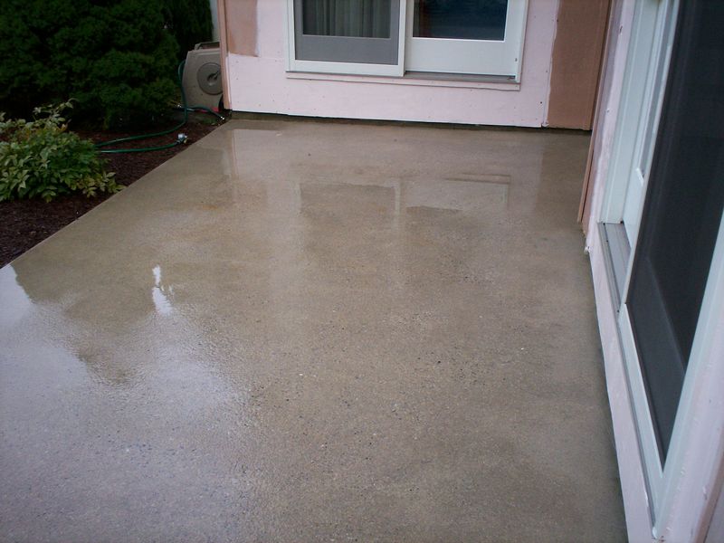 Hagerstown MD Concrete Patio Cleaning