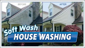 Softwash housing washing by Complete Power Wash in Hagerstown MD