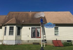 Roof cleaning by Complete Power Wash in Hagerstown, MD