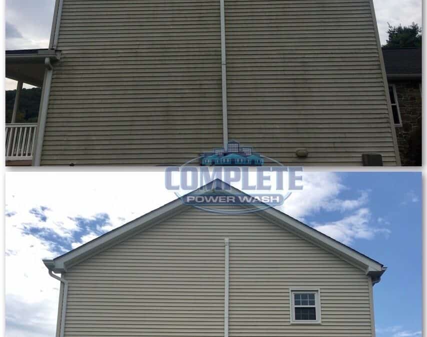 CPW Cleans Siding and Concrete Surfaces