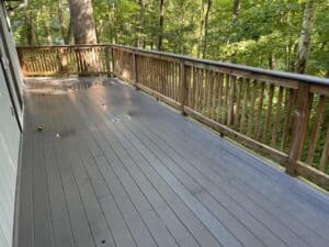 Deck cleaning by Complete Power Wash in Hagerstown, MD