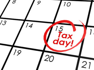 Tax day for your Tax Return for pressure washing in 2024